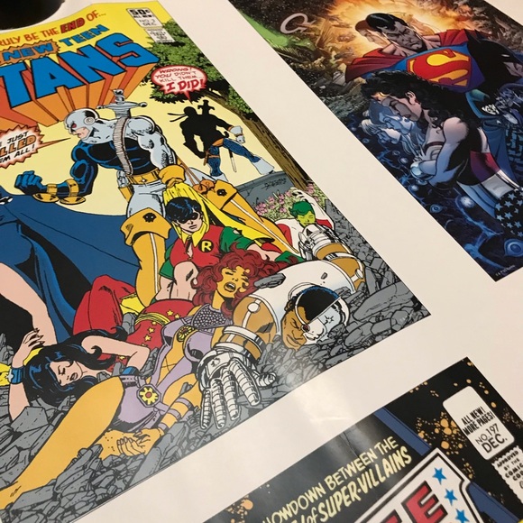 George Perez DC comics Marvel artist portfolio press sheet - Picture 6 of 7